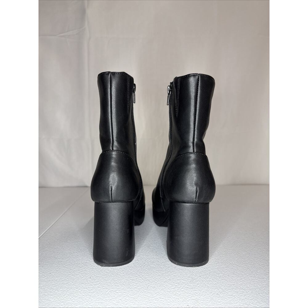 A New Day Boots Heeled Boots Black Size 9.5 - Picture 5 of 7